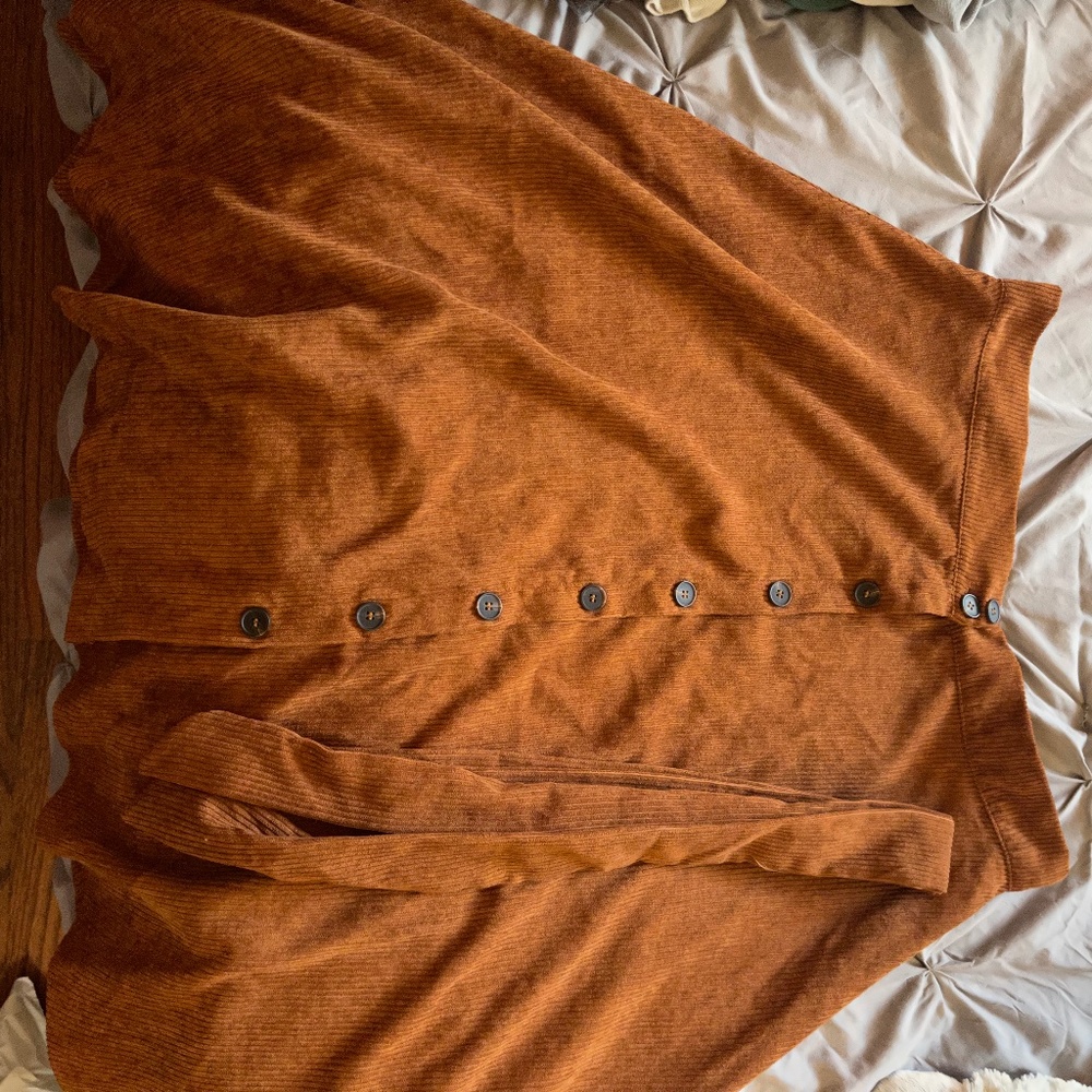 Corduroy Skirt
